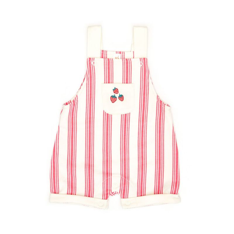 Terry Overall Rosa Red Stripes