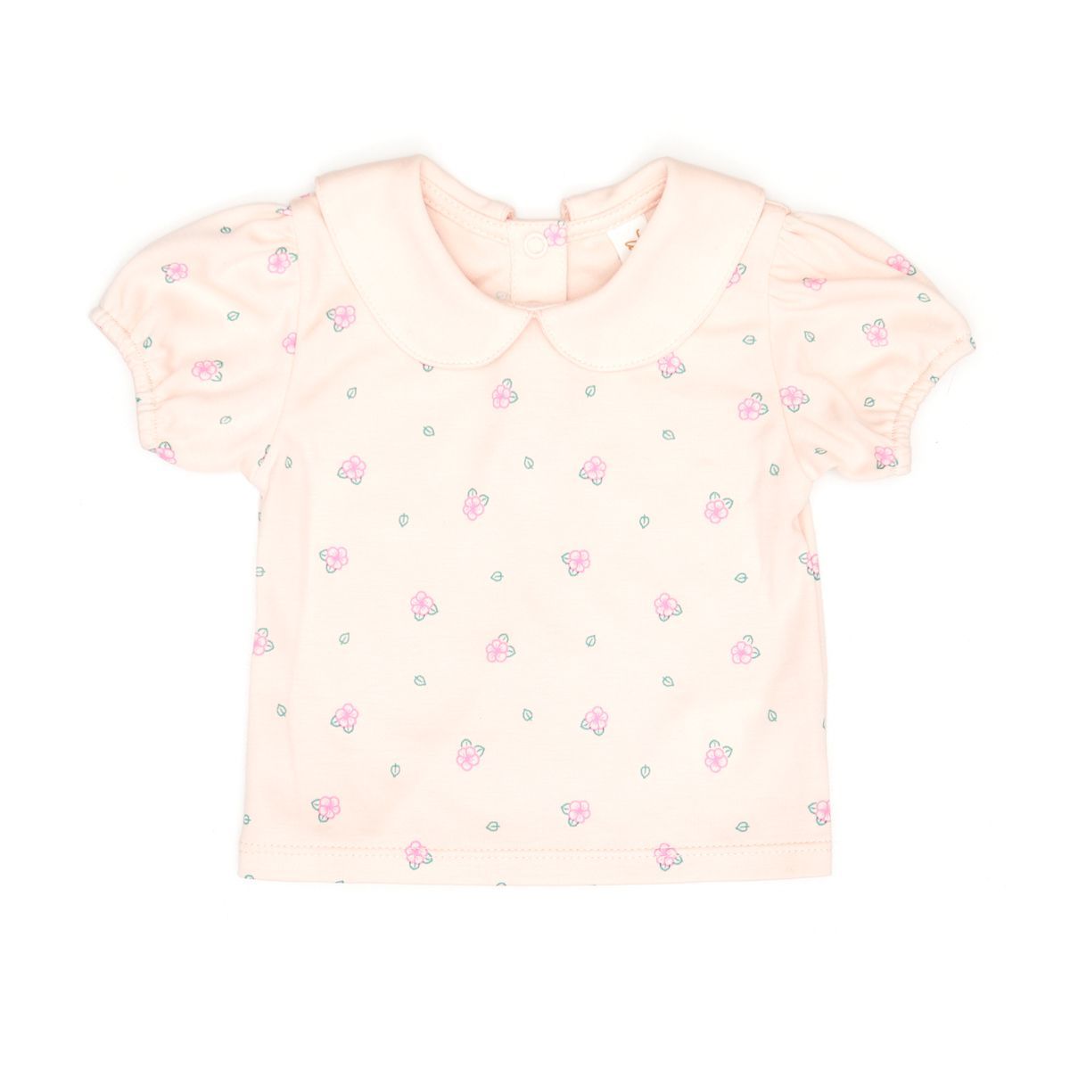 Charlotte Top Pink Flowers
