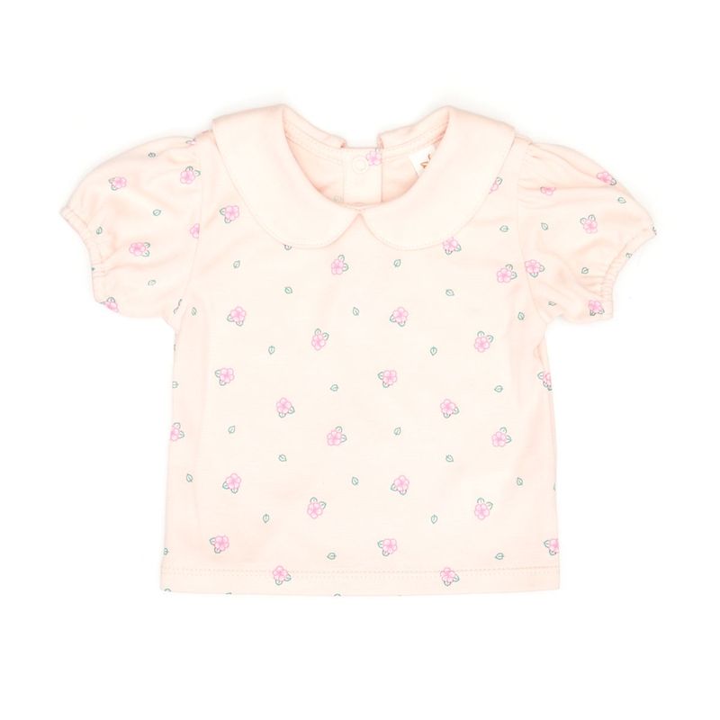 Charlotte Top Pink Flowers
