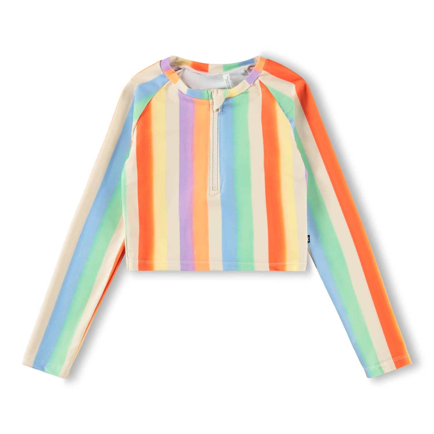 Nellie LS Swim Shirt Rainbow Paint
