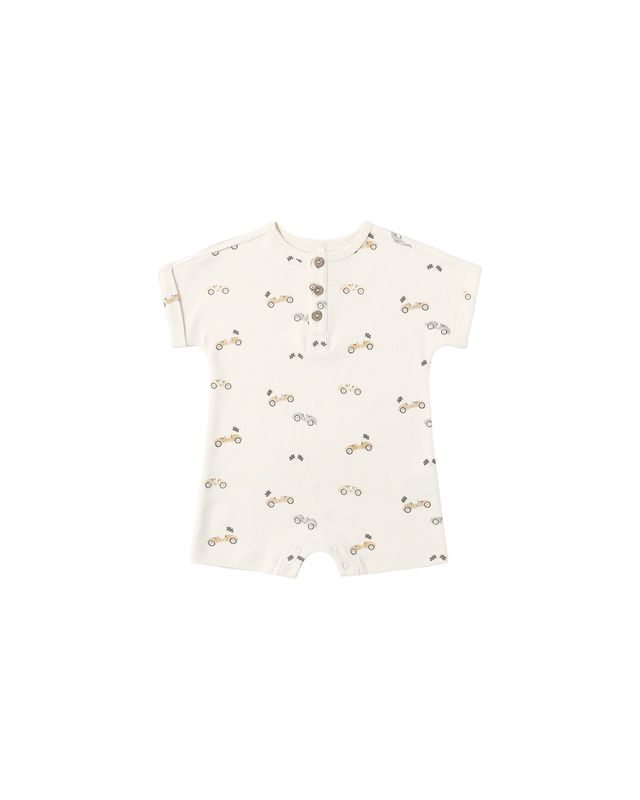 Short Sleeve One-Piece Race Car
