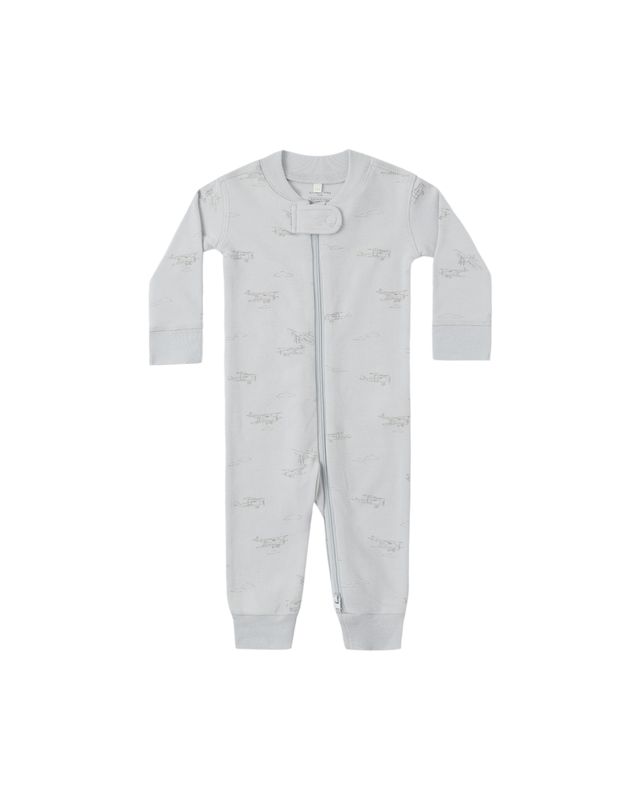 Zip Long Sleeve Sleeper Airplane