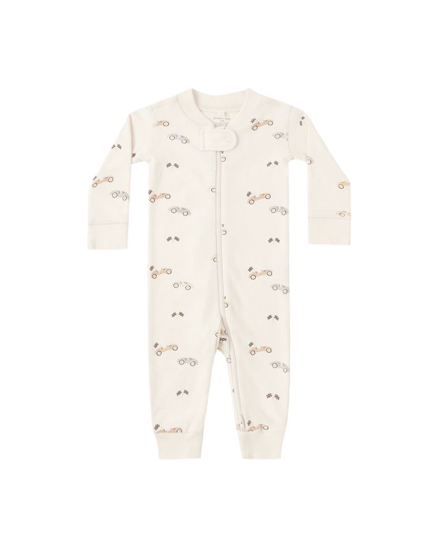 Zip Long Sleeve Sleeper Race Car