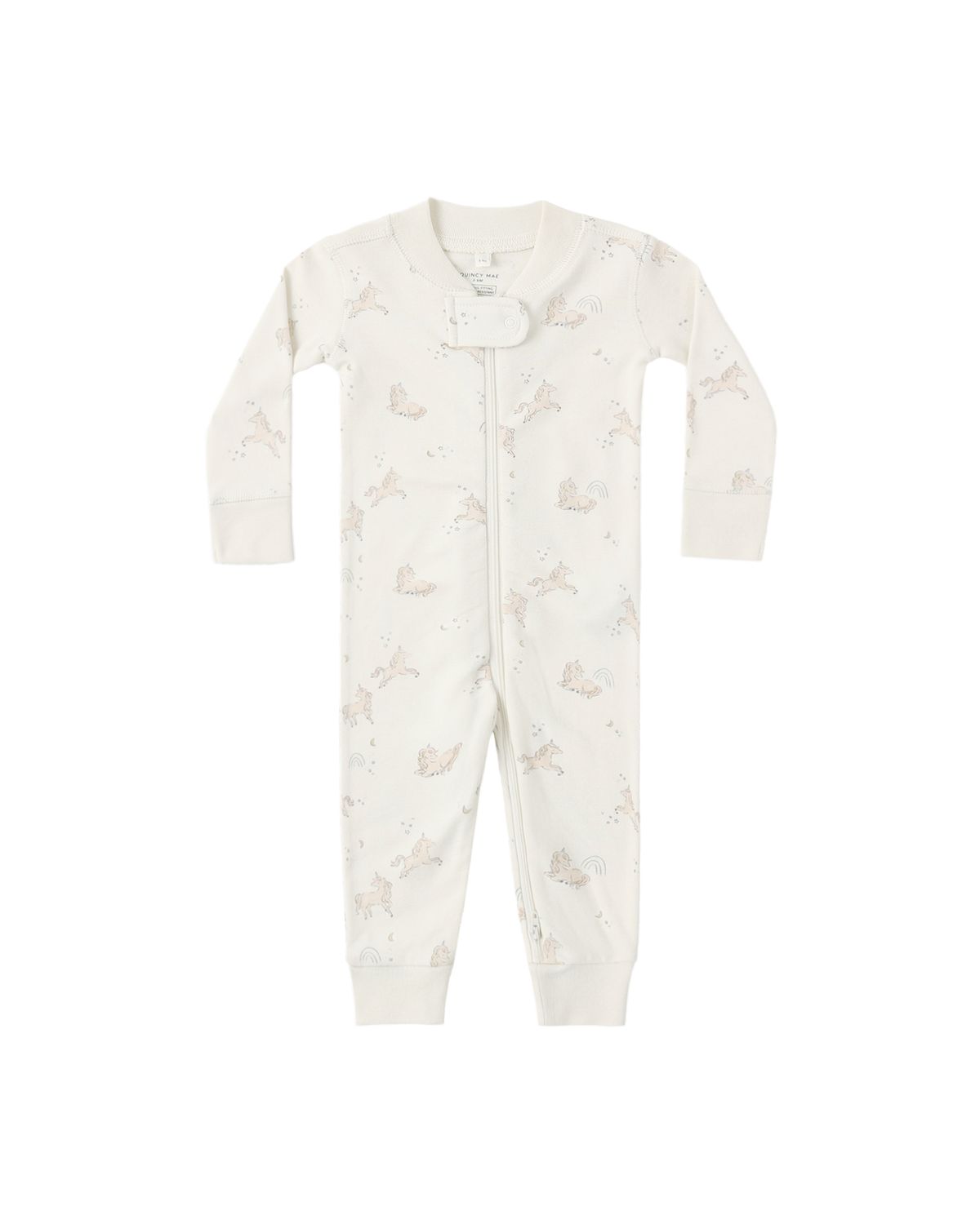 Zip Long Sleeve Sleeper Unicorns