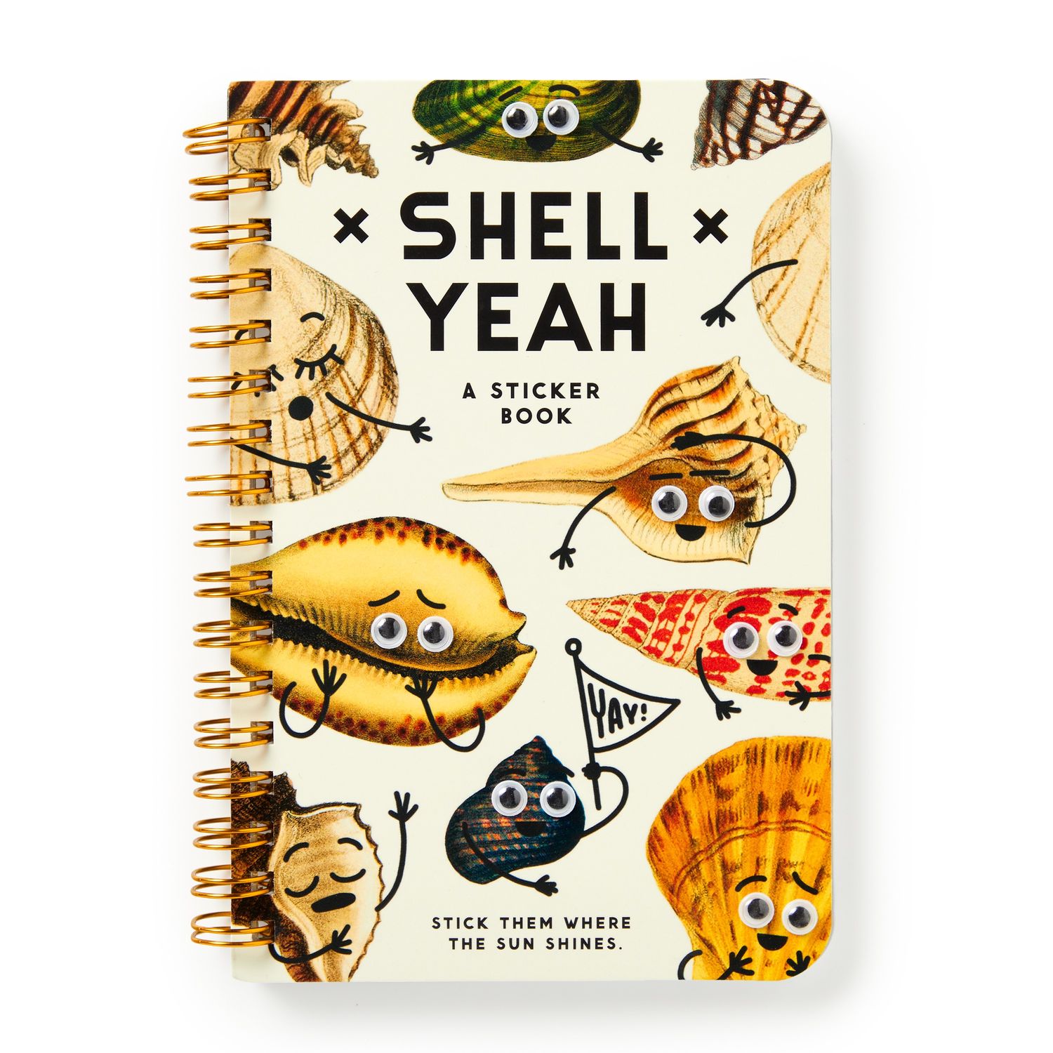 Sticker Book Shell Yeah
