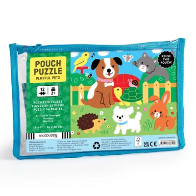 Playful Pets Puzzle Pouch