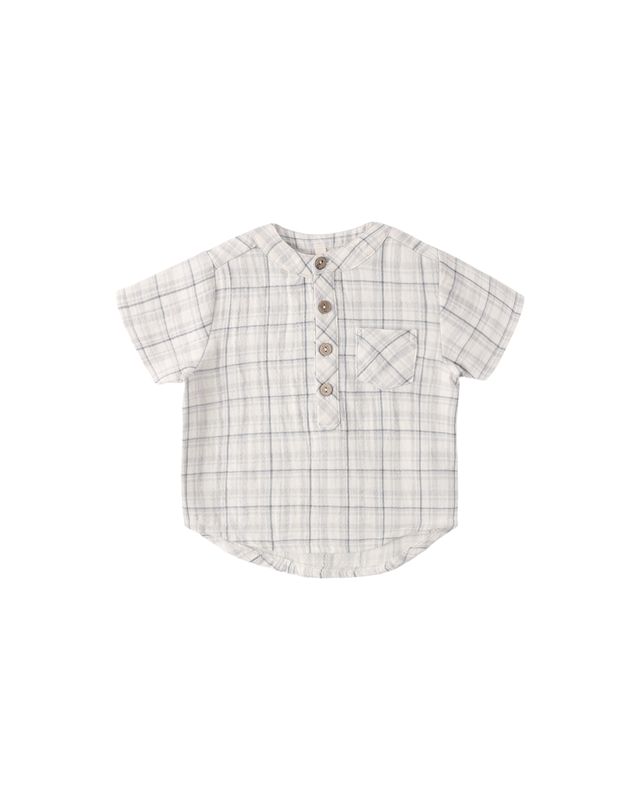 Jaxson Shirt Blue Plaid