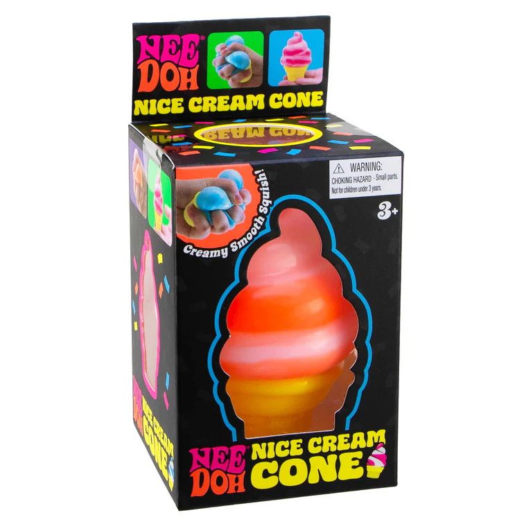 NeeDoh Nice Cream Cone Assorted Colors