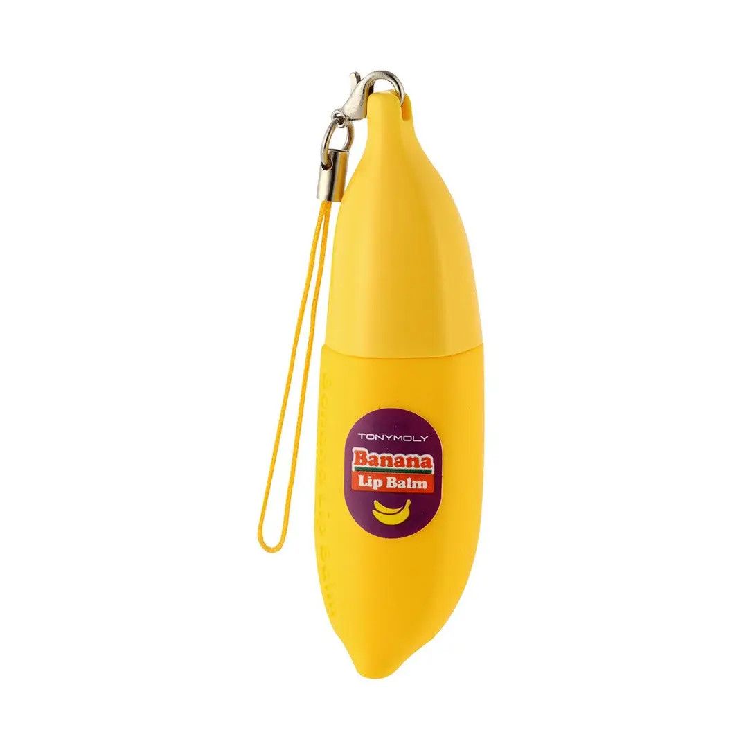 Magic Food Banana Keychain Lip Balm
