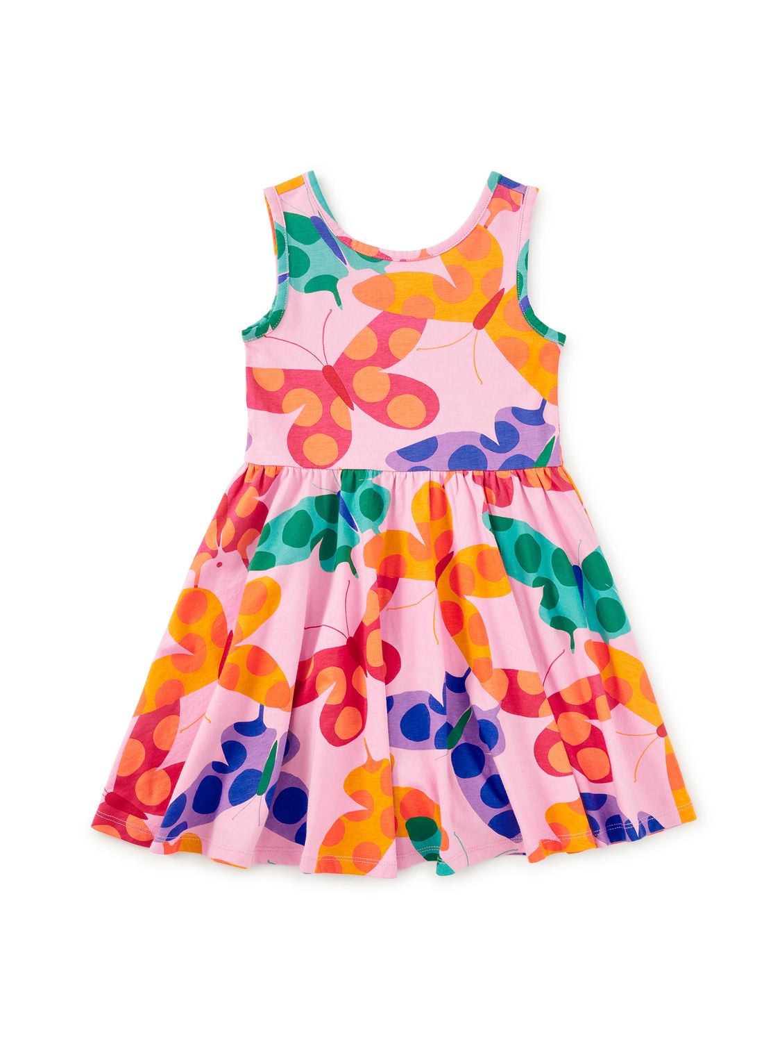 Sleeveless Ballet Dress Butterfly Spot