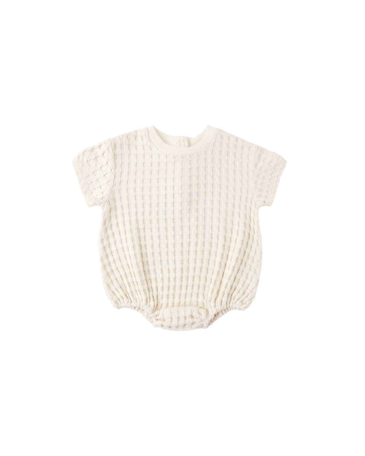 Relaxed Bubble Romper Natural