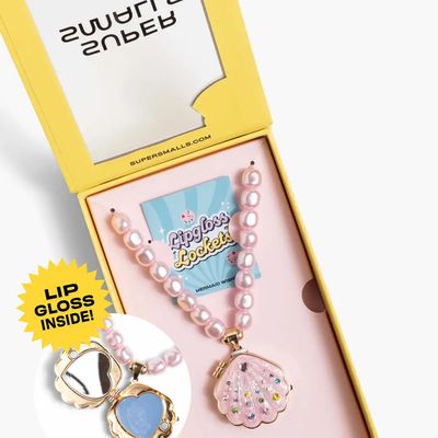 Sparkle Shell Lipgloss Locket
