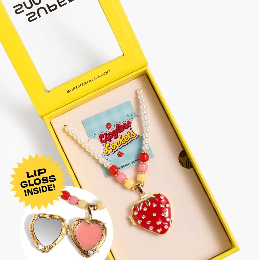 Strawberry Surprise Lipgloss Locket