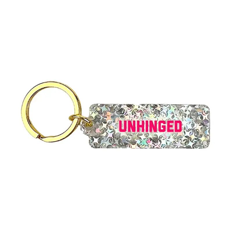 Unhinged Rectangle Keychain