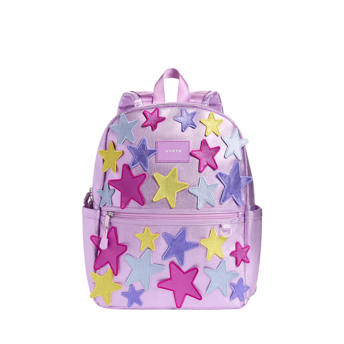 Metallic Kane Backpack 3D Stars