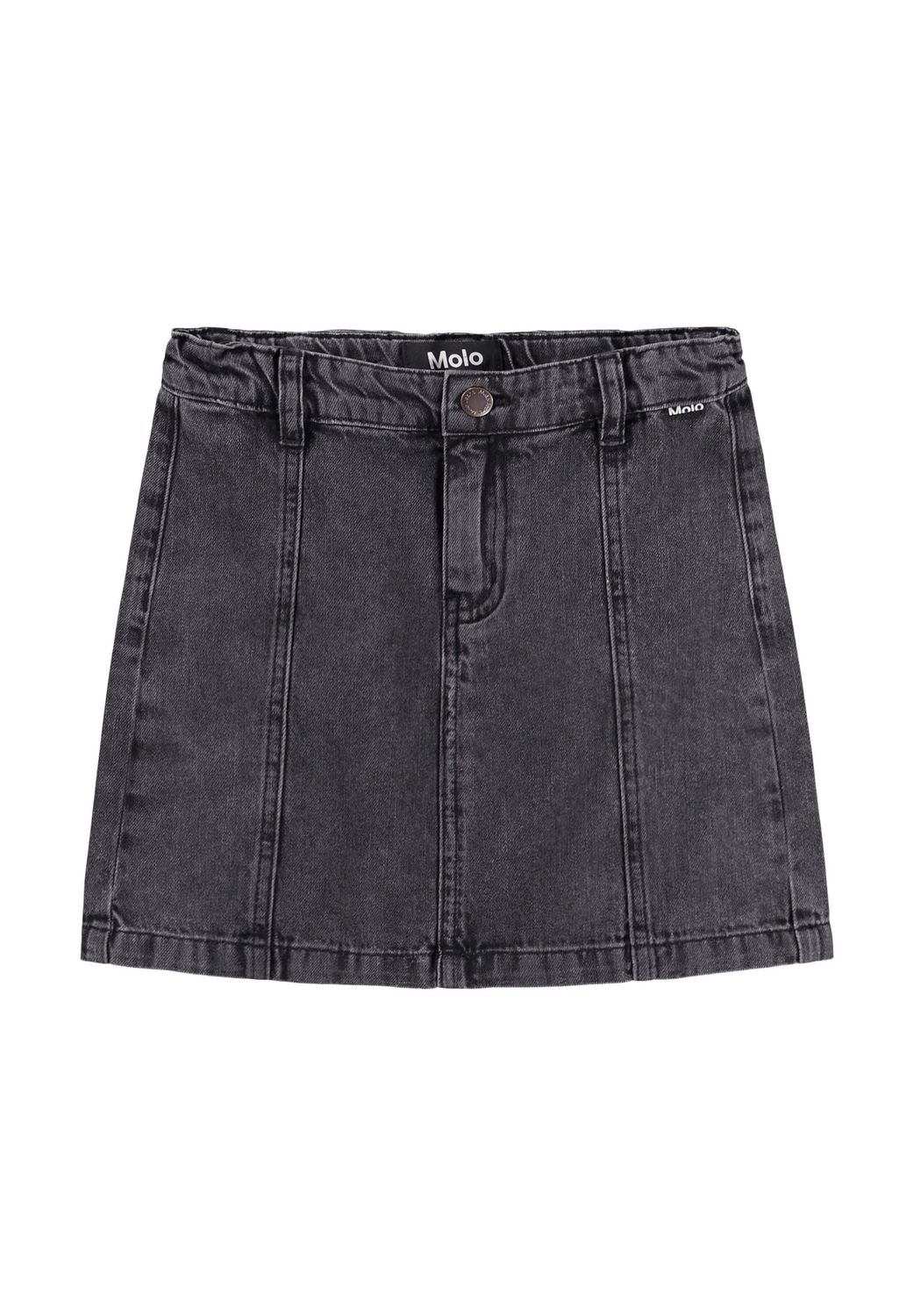 Bellamy Skirt Grey Washed Denim