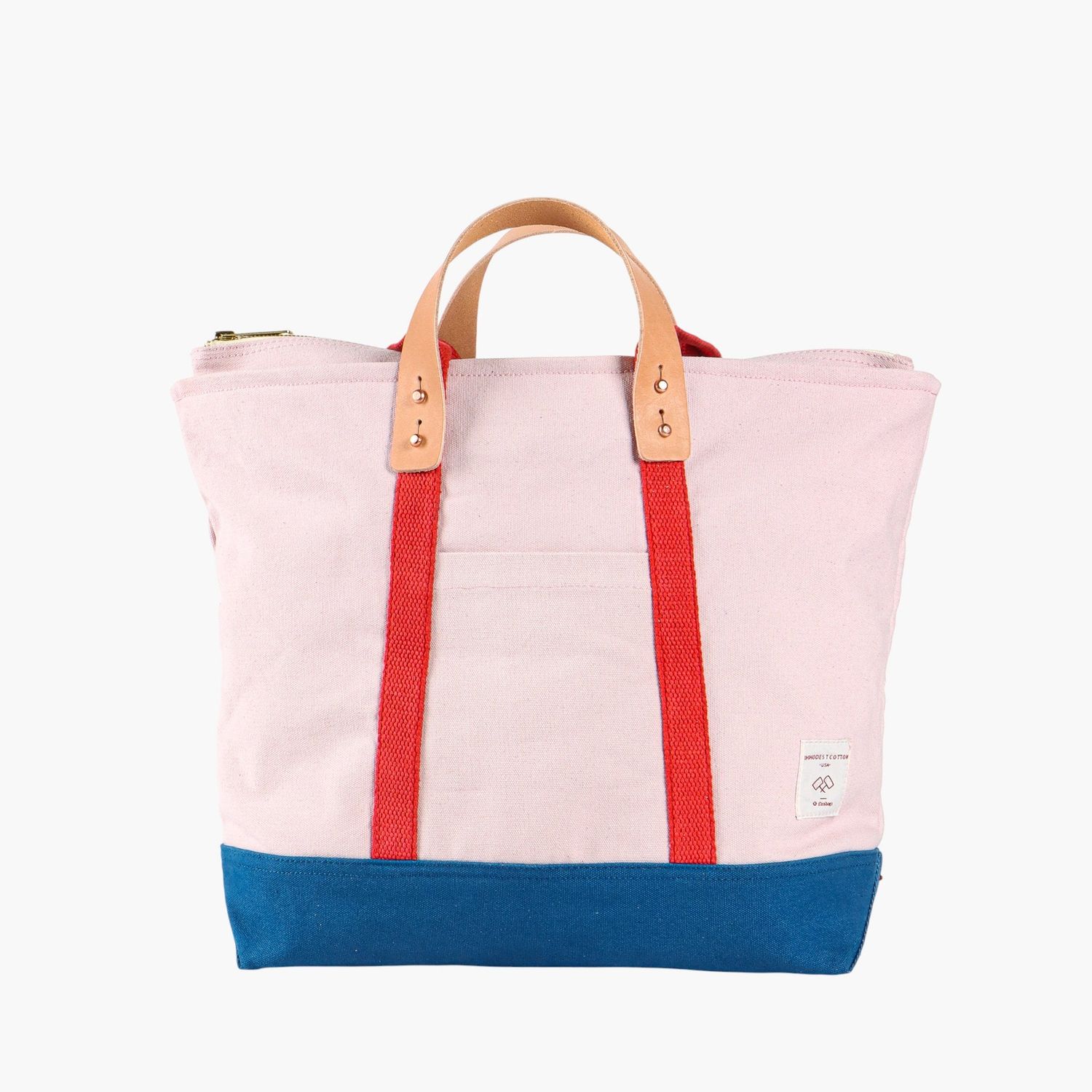 Small Zipper Tote Sky