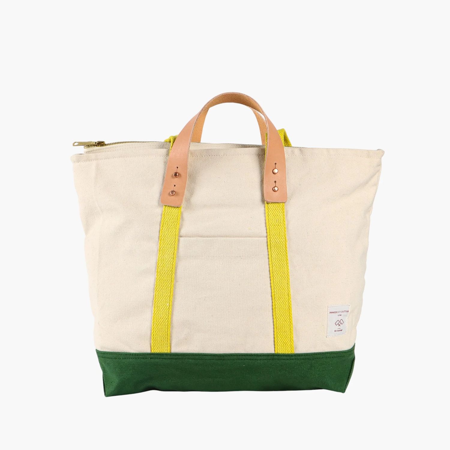 Small Zipper Tote Earth