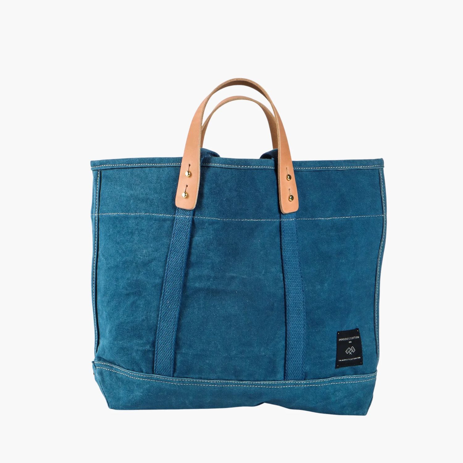 Small East West Tote Indigo