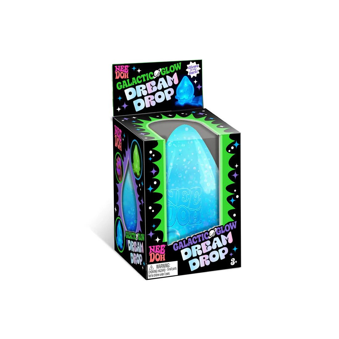 NeeDoh Galactic Glow Dream Drop Assorted Colors