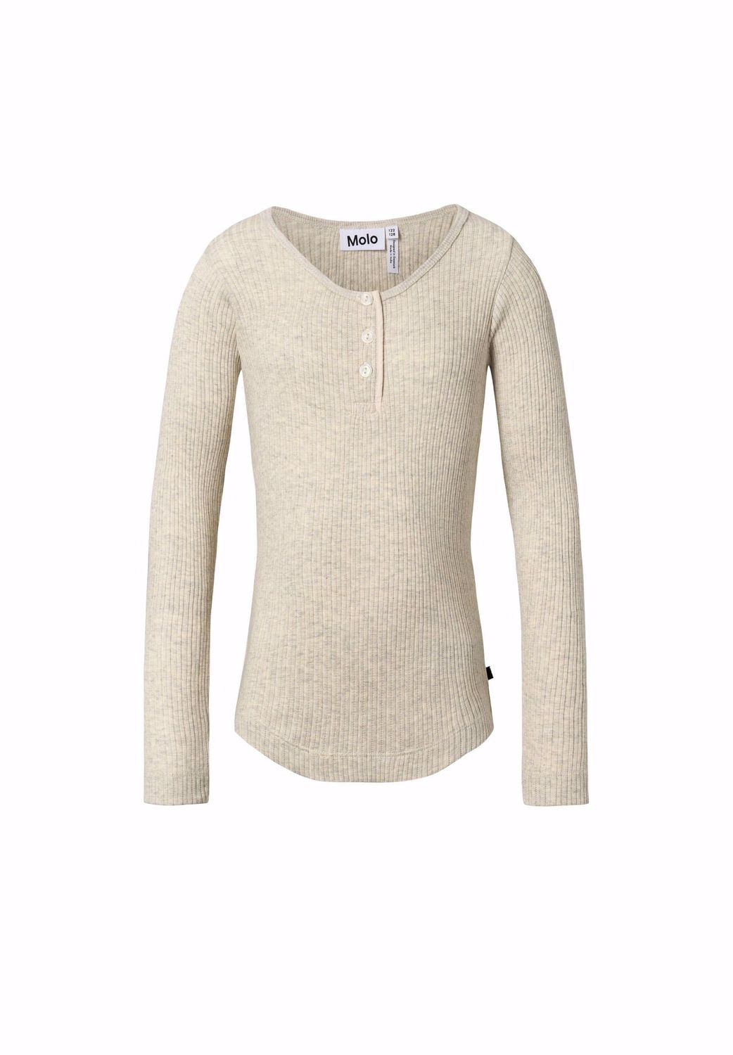 Ruby LS Top Oatmeal Melange
