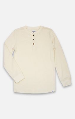 Craftsman Thermal Henley Winter White