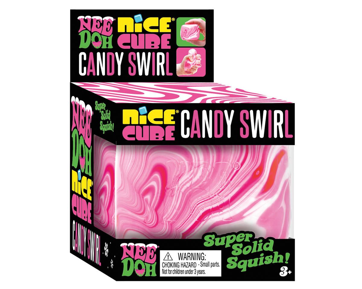 NeeDoh Candy Swirl Nice Cube