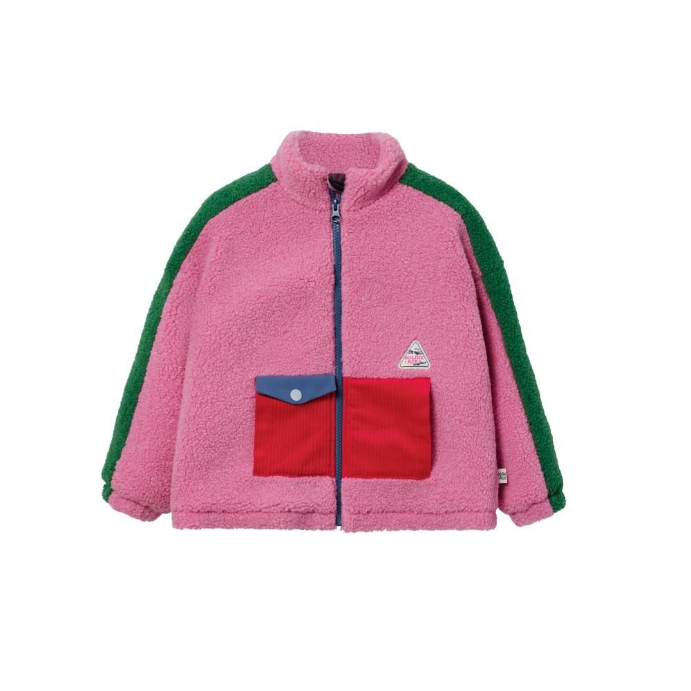 Retro Pink Teddy Jacket 