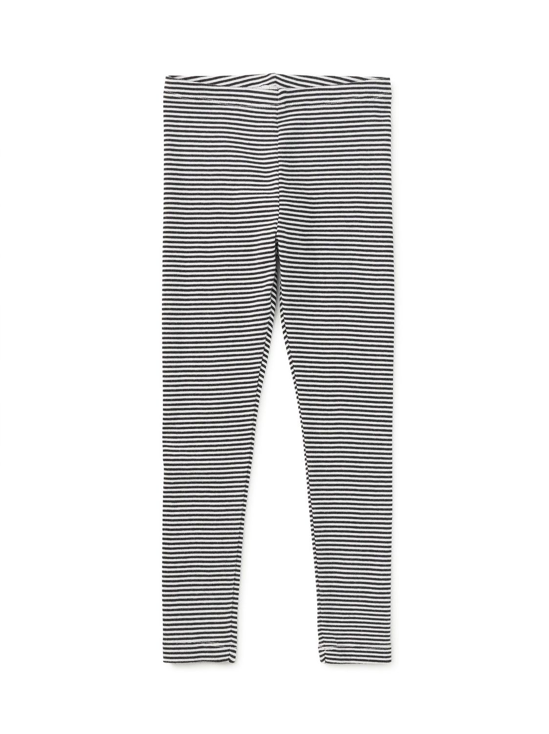 Striped Leggings Jet Black