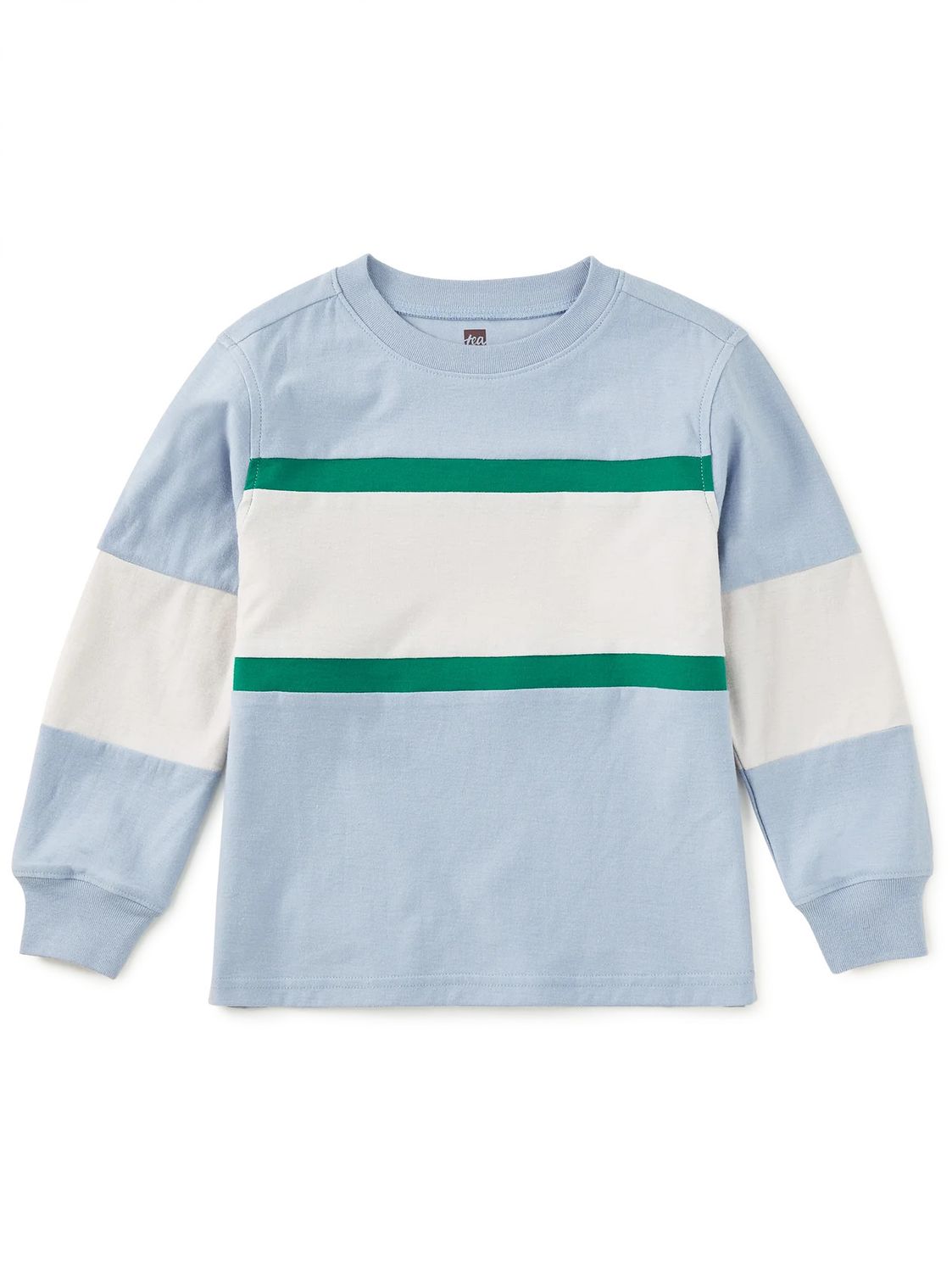 Colorblock Rugby Top Cloud