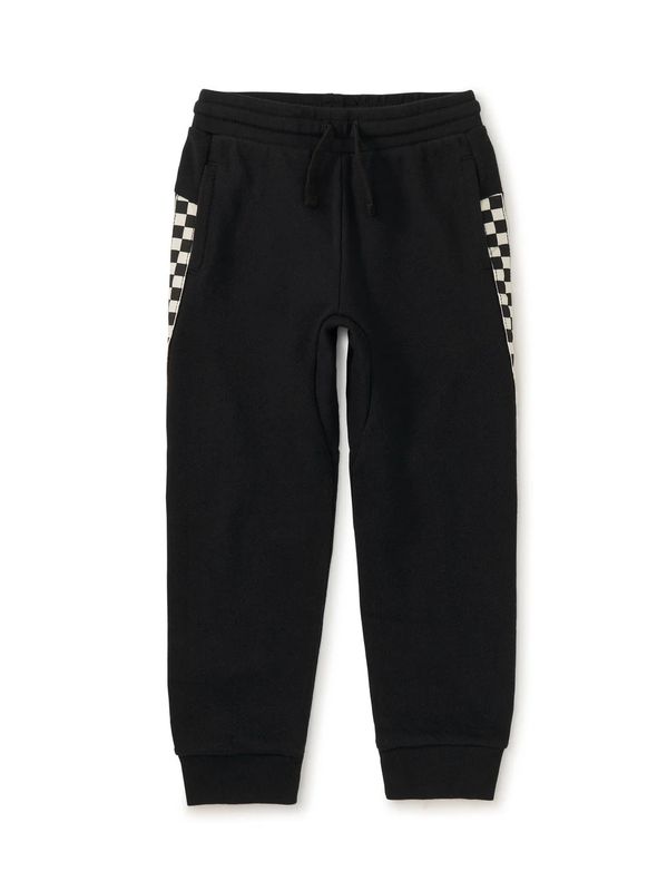 Stripe-Out Joggers Jet Black