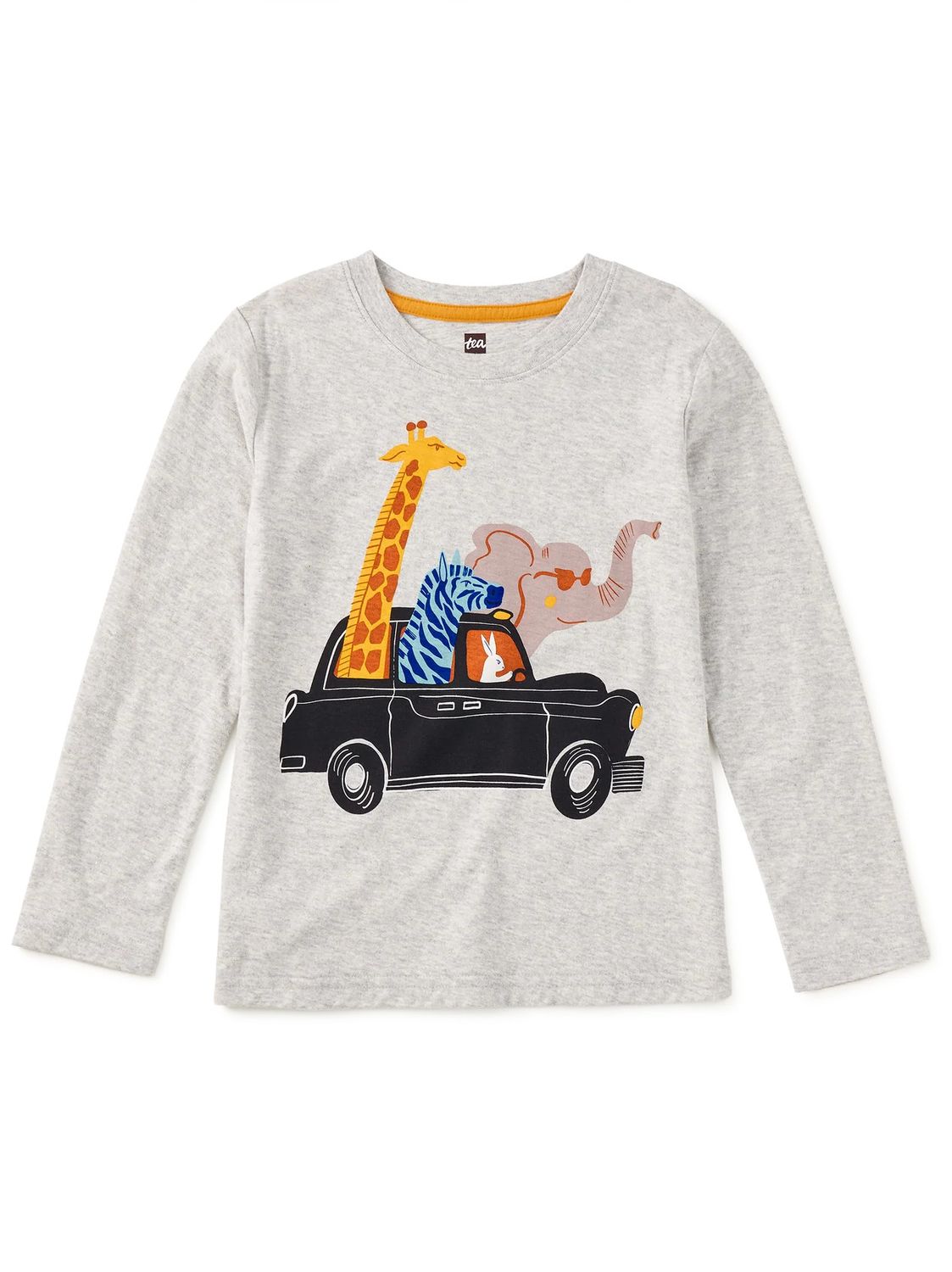 A Wild Ride Graphic Tee Light Grey Heather