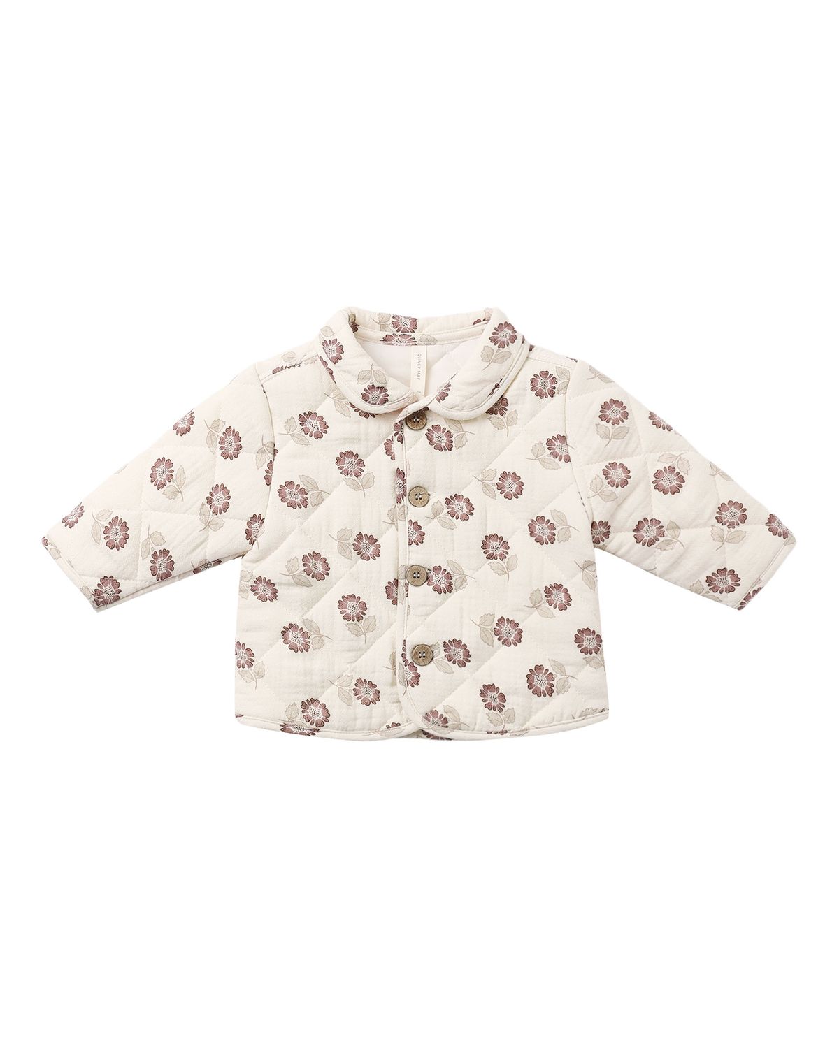 Quilted Jacket Fall Floral