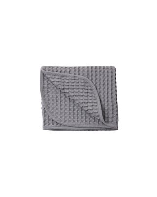 Waffle Baby Blanket Slate