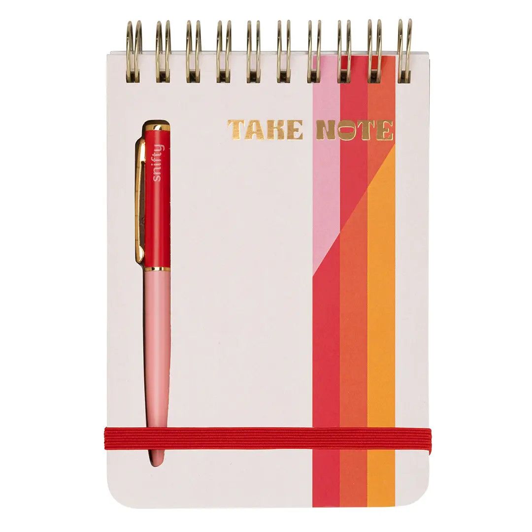 Take Note Notebook + Pen Set Sunset