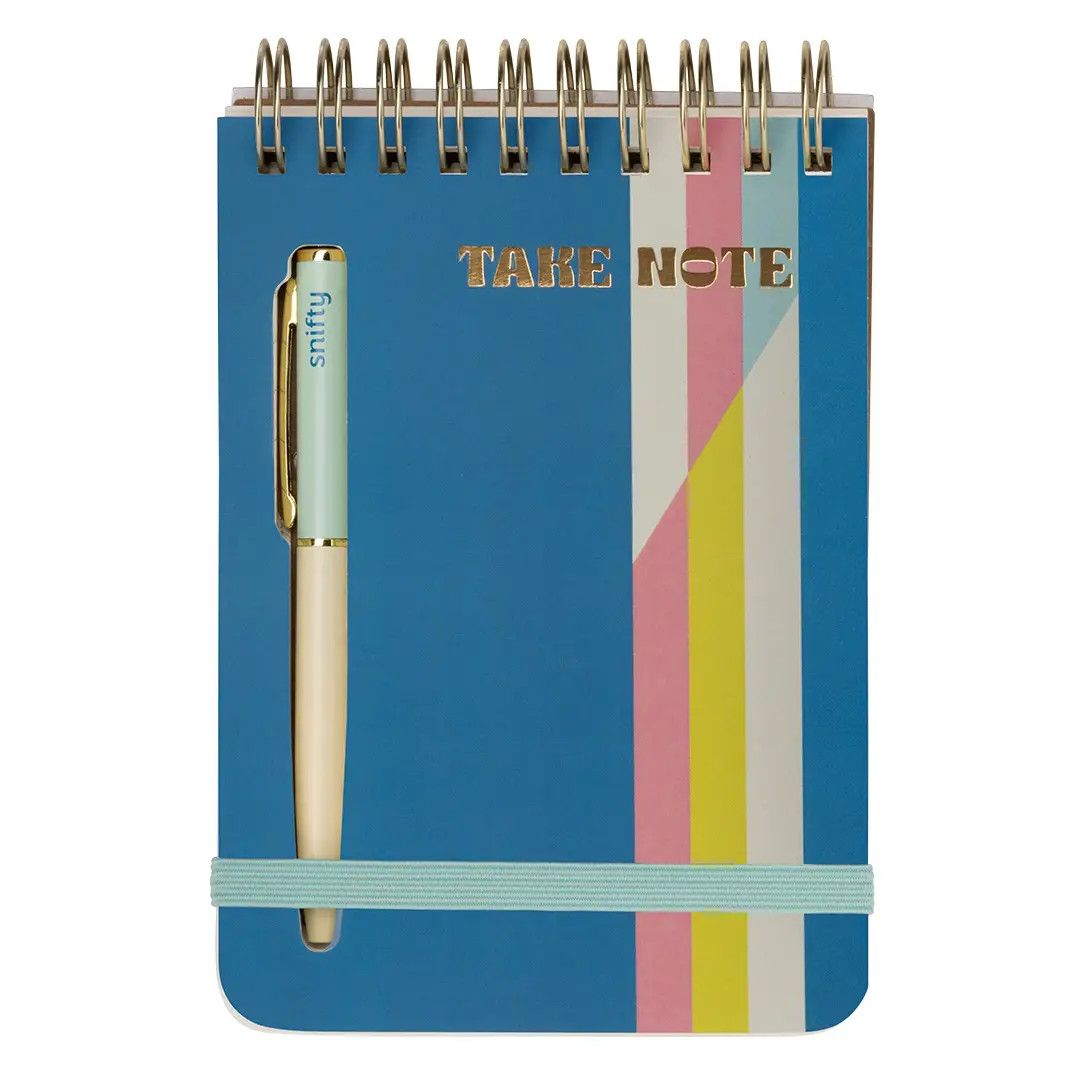 Take Note Notebook + Pen Set Poolside