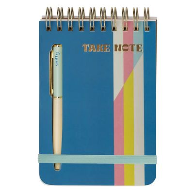 Take Note Notebook + Pen Set Poolside