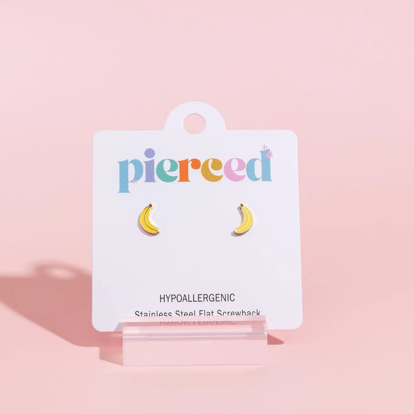 Banana Screwback Earrings