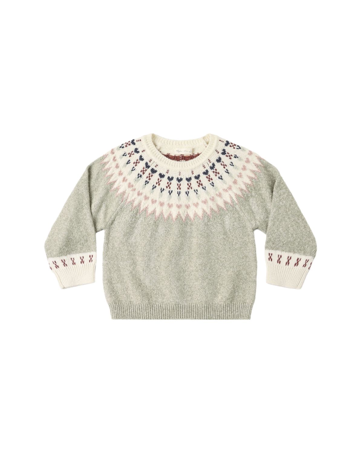 Fair Isle Sweater Sage
