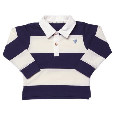 Albert Rugby Shirt Navy White