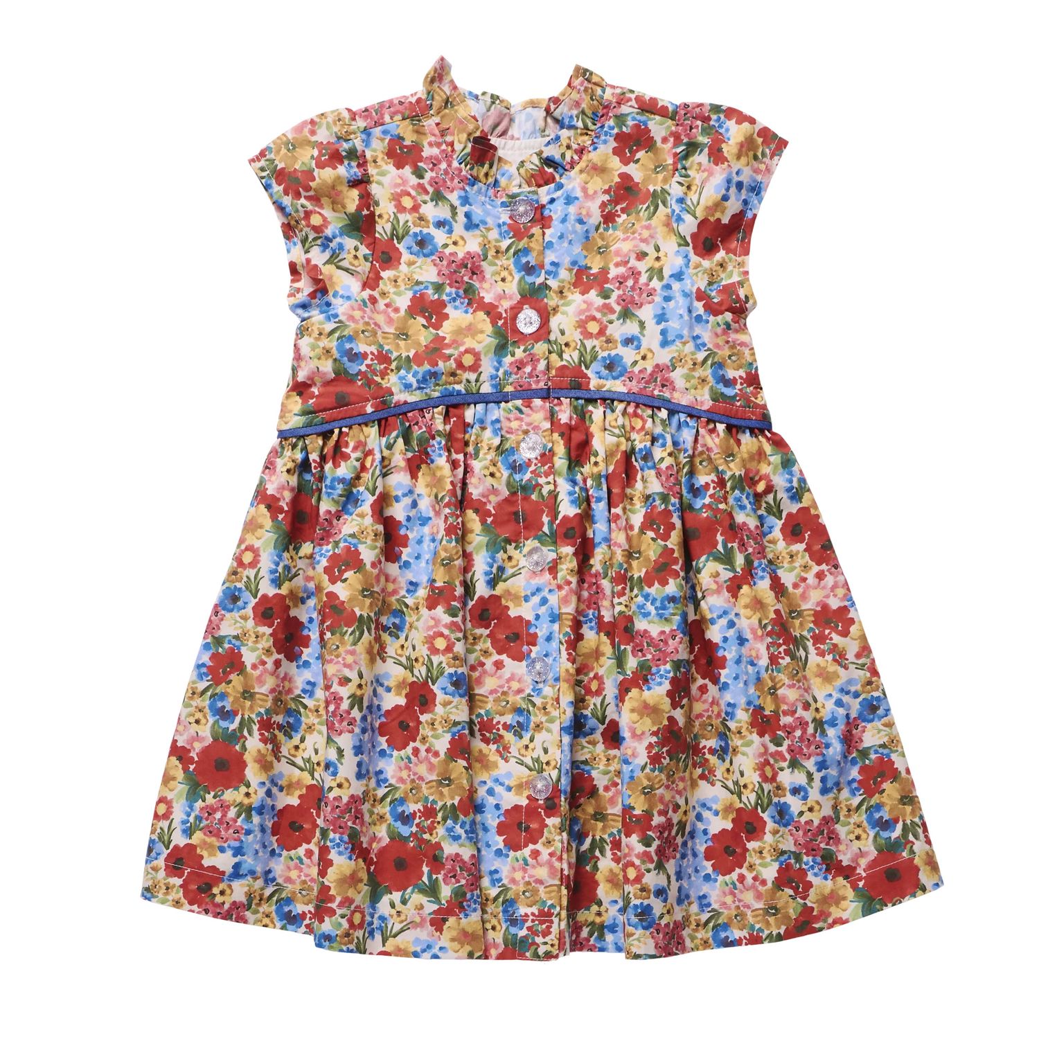 Fatima Dress Watercolor Meadow