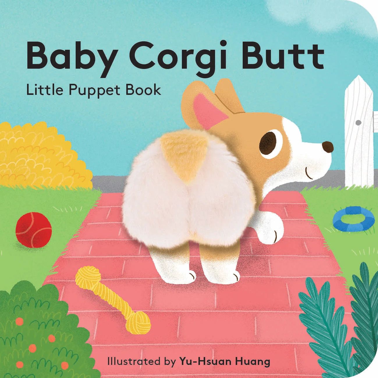 Baby Corgi Butt Little Puppet Book