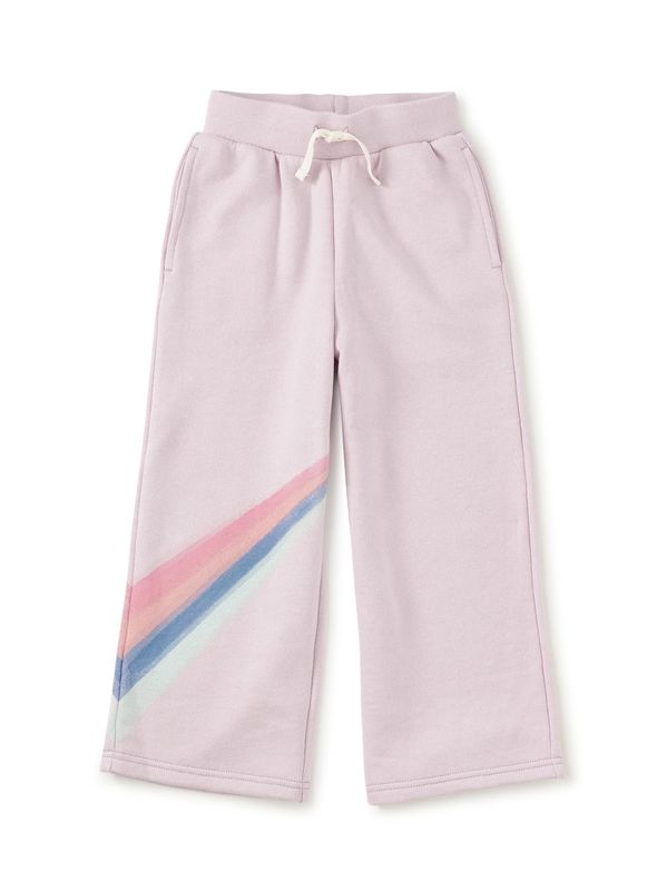 Wide Leg French Terry Pants Urchin Purple