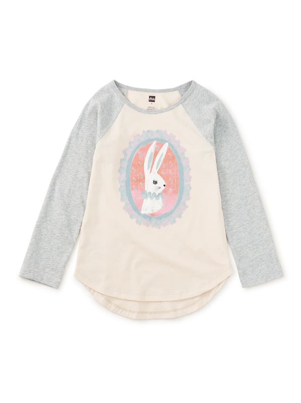 Cameo Bunny Graphic Raglan Tee