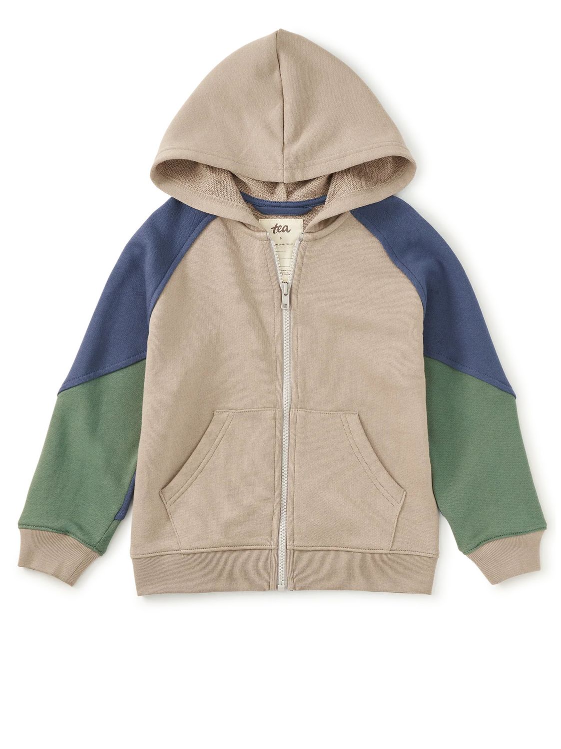 Colorblock Hoodie Mist