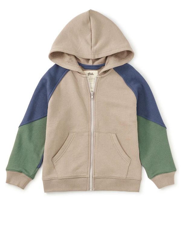 Colorblock Hoodie Mist