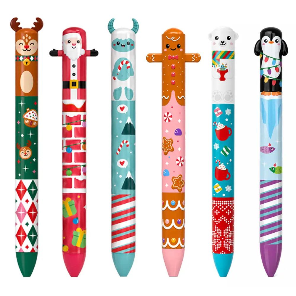 Twice As Nice Gingerbread 2 Color Click Pen Yeti