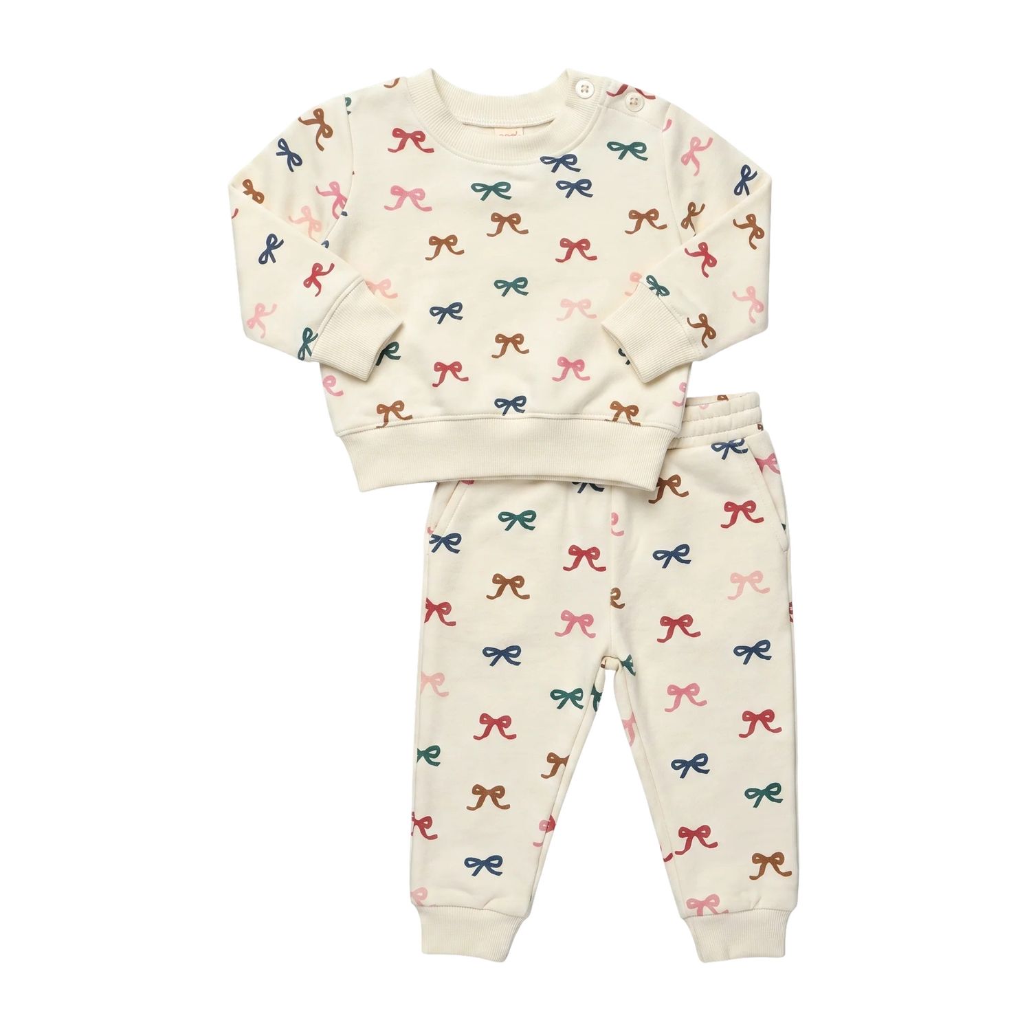 Baby Jax Jogger Set Tiny Bows