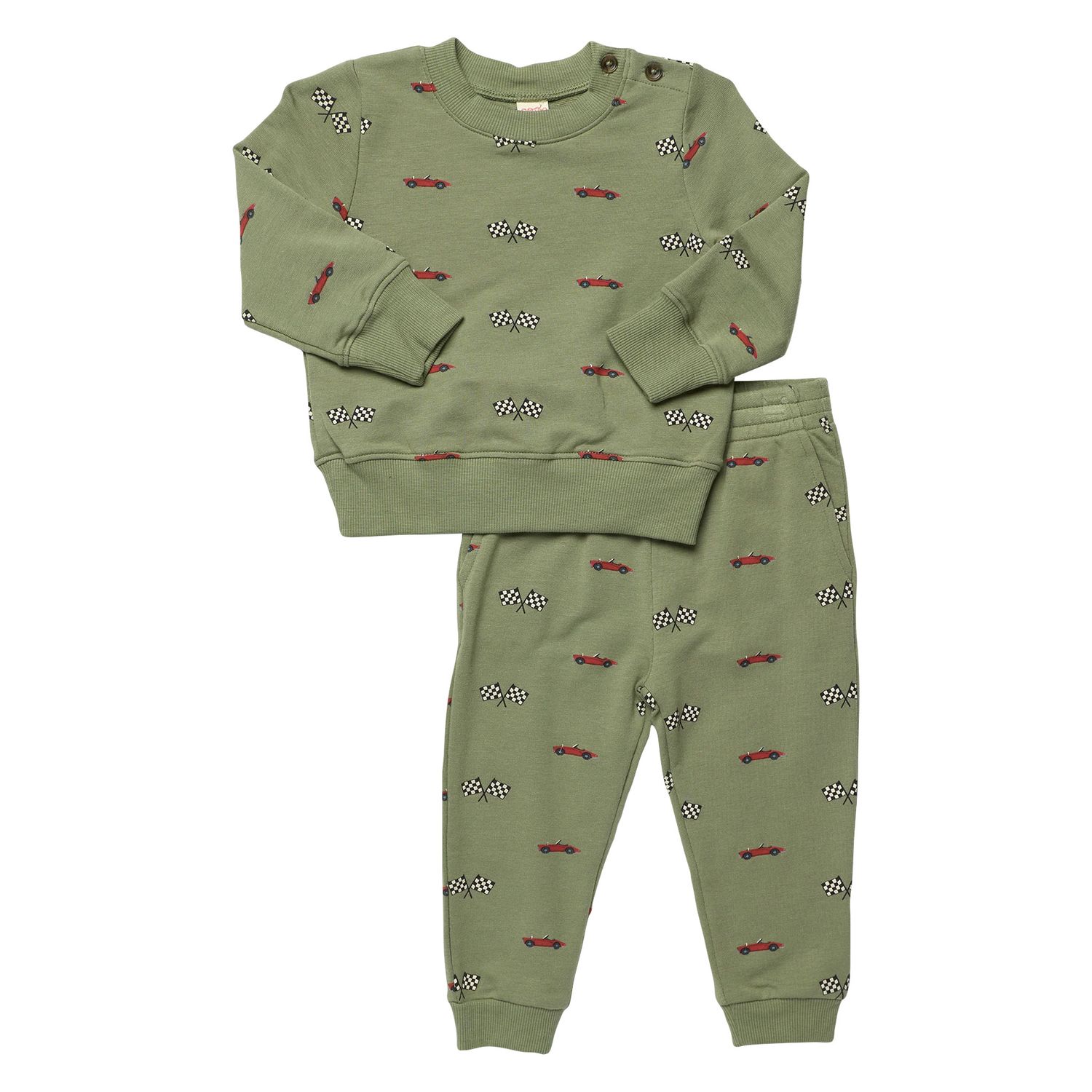Baby Jax Jogger Set Racecars