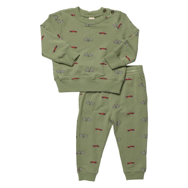 Baby Jax Jogger Set Racecars